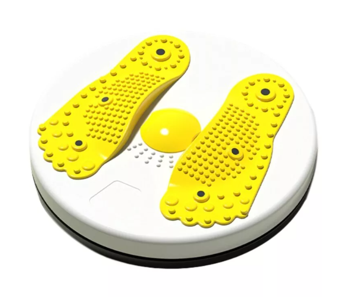 RMN Waist Twister Plate Mini Vibration Twisting Disc Board with 3D Magnets for Body Shaping Fitness Slimming Exercise Foot - Zoom Image 3