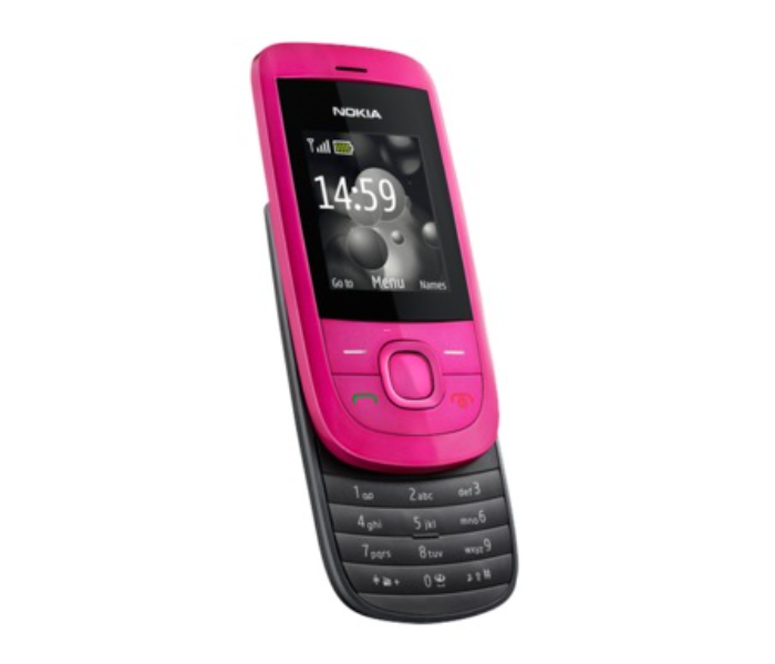 Nokia 2220 Slide Mobile Phone Refurbished - Pink - Zoom Image 2