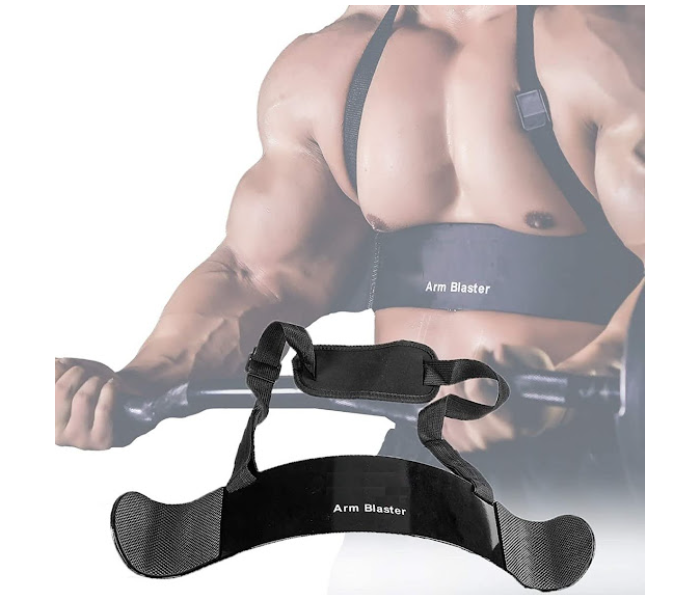 Ejoyous Arm Blaster For Bicep & Triceps Workouts - Adjustable Strap, Heavy-Duty Steel, Isolates Arm Muscles