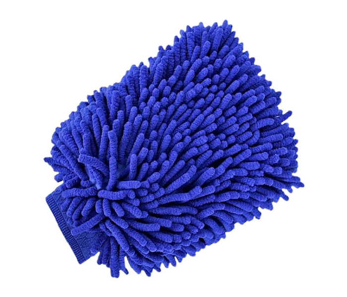 GTC Microfiber House Cleaning and Car Wash Mitts - Blue - Zoom Image 1