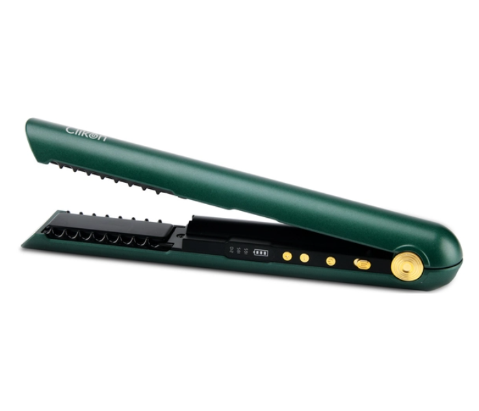 Clikon CK3317 1200Watts Rechargeable Hair Straightener - Green - Zoom Image 3