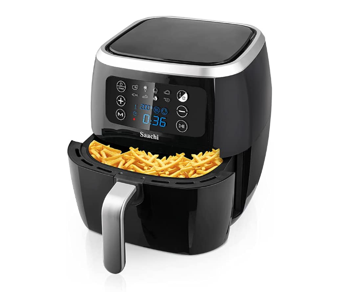 Saachi AF4777 7 Litres Air Fryer With Unique Rapid Air Technology - Black - Zoom Image 1