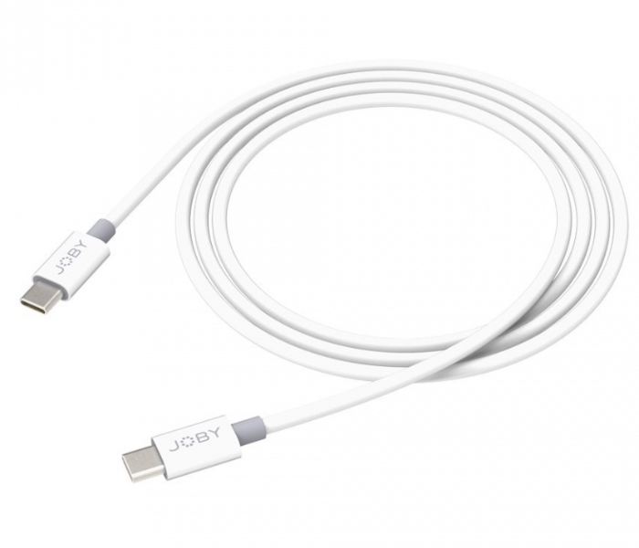 Joby JB01820-BWW 2m Charge and Sync PD Cable USB-C to USB-C - White - Zoom Image 4