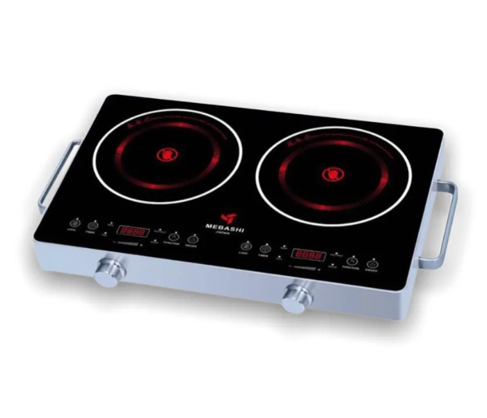 Mebashi ME-IC124 2200 Watts Infrared Cooker - Silver and Black - Zoom Image