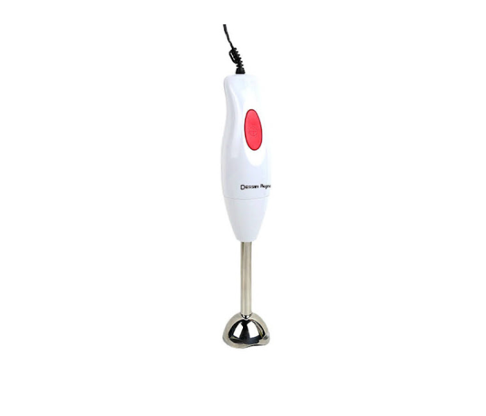 GTC Powerful Stainless Steel Blades Hand Blender With Mixer Chopper - White - Zoom Image 2