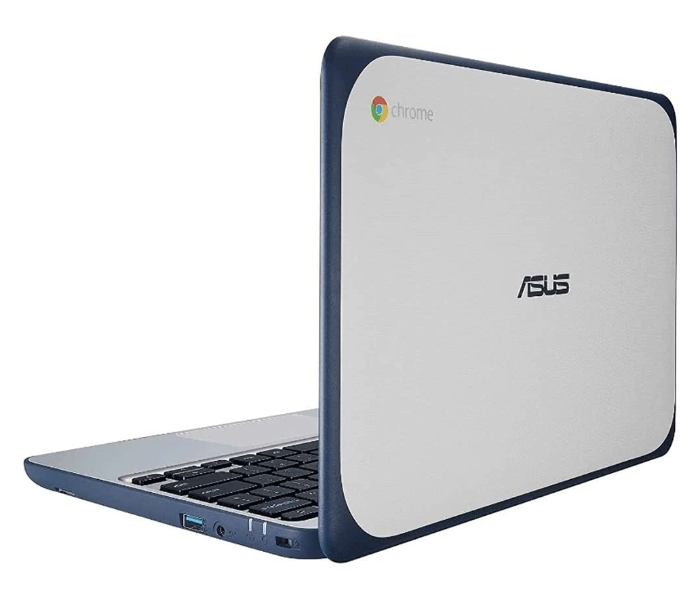 Asus Chromebook C202SA-YS02 11.6 Inch Ruggedized Intel Celeron 4GB 16GB eMMC WiFi Chrome Operating System -  Silver -REFURBISHED - Zoom Image 2