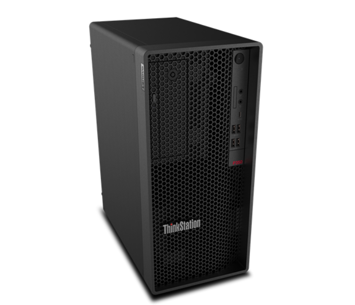 Lenovo 30E3000PAX Think Station P350 Tower Intel Core i7-11700K Processor 16GB DDR4 RAM 512GB SSD Intel UHD Graphics 750 Windows 10 Pro 64 - Black - Zoom Image 4