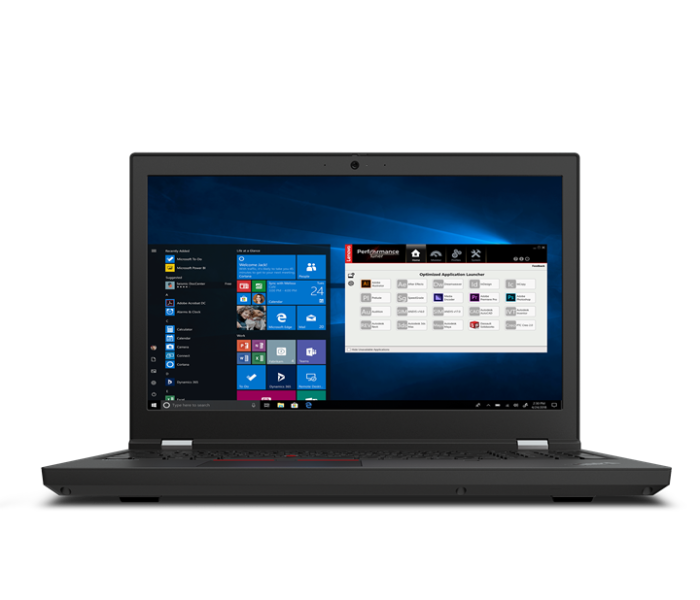 Lenovo 20YQ0014AD ThinkPad P15 15.6 Inch FHD Intel Core i7-11800H Processor 16GB DDR4 512GB SSD 4GB NVIDIA T1200 GDDR6 Graphics Windows 10 Pro 64 - Black - Zoom Image 1