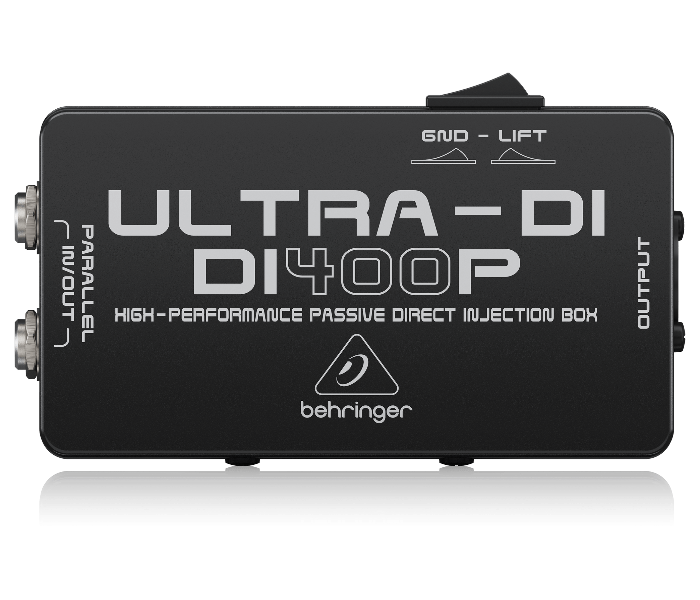 Behringer Ultra-DI DI400P Professional High-Performance Passive DI-Box - Black - Zoom Image 1