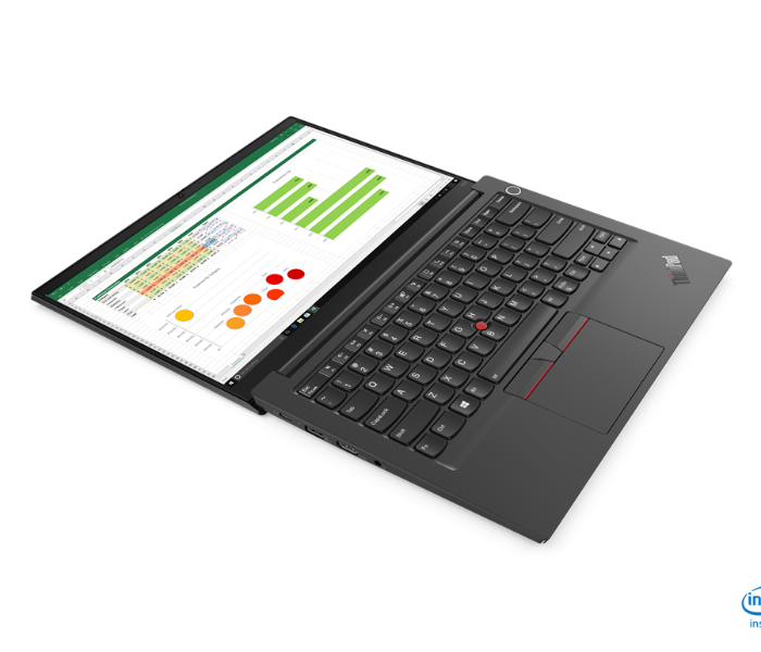 Lenovo 20TA00GCAD ThinkPad  E14 14 Inch FHD Intel Core i7-1165G7 Processor 8GB DDR4 RAM 512GB SSD 2GB NVIDIA GeForce MX450 GDDR5 Graphics Windows 11 Pro 64 - Black - Zoom Image 4