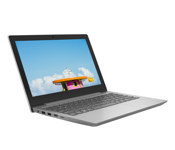 Lenovo 81VT008SAK IdeaPad 1 11IGL05 11.6 Inch HD Intel Celeron N4020 Processor 4GB DDR4 RAM 128GB SSD Integrated Intel UHD Graphics 600 DOS - Grey - Zoom Image 2