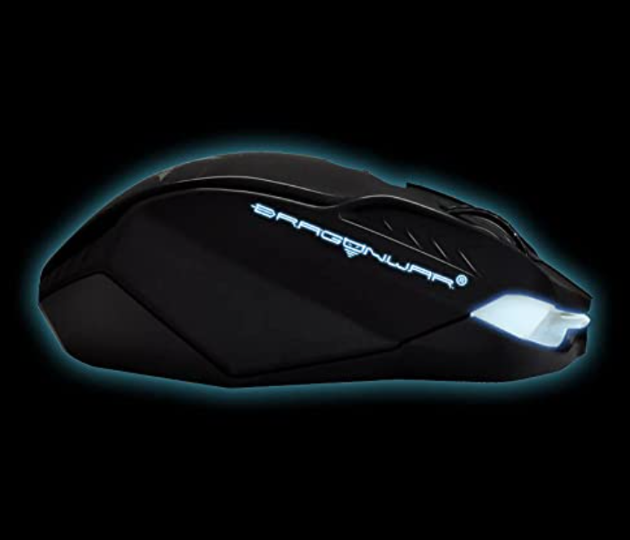 Dragon War G7 Professional Optical-Sensor Gaming Mouse - Black - Zoom Image 3