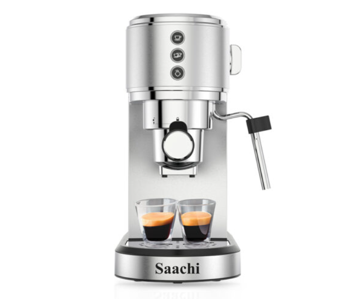 Saachi COF7064 3 In 1 Coffee Maker With 20 Bar Italian ULKA Pump - Silver - Zoom Image 5