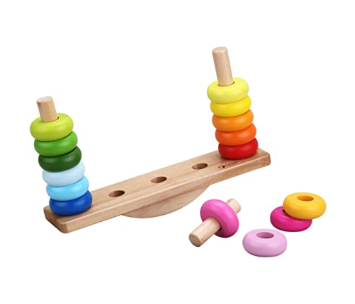 Classic World 3537 Wooden Balance Stacking Game Toy for Kids - Zoom Image 5