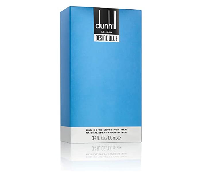 Dunhill 100ml Eau De Toilette Desire Blue Natural Spray for Men - Zoom Image 2