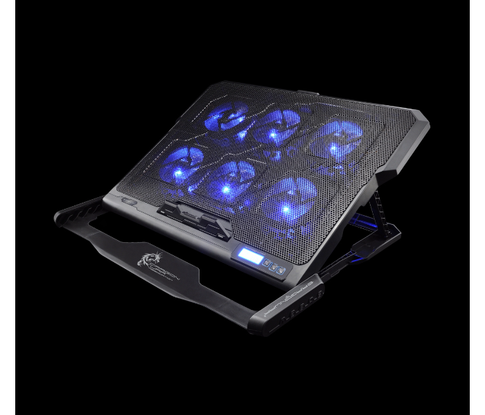 Dragon War GHW-002 Gaming Laptop Cooler Fan - Black - Zoom Image 1