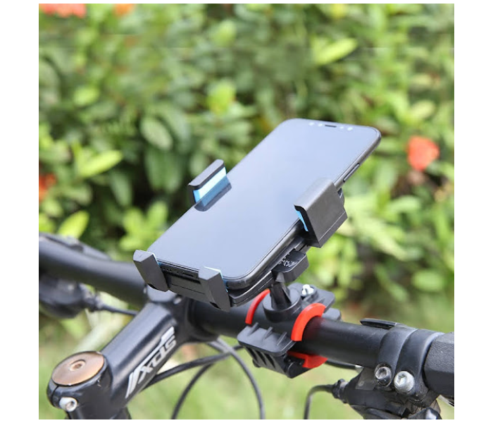 GTC Motorcycle Bicycle Phone Holder Stand - Black - Zoom Image 4