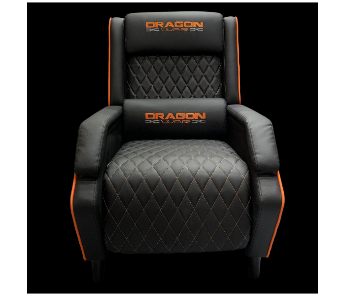 Dragon War GC-016 Comfortable Gaming Sofa Chair from Leather - Black - Zoom Image 1