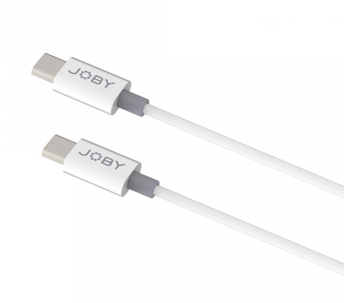 Joby JB01820-BWW 2m Charge and Sync PD Cable USB-C to USB-C - White - Zoom Image 3