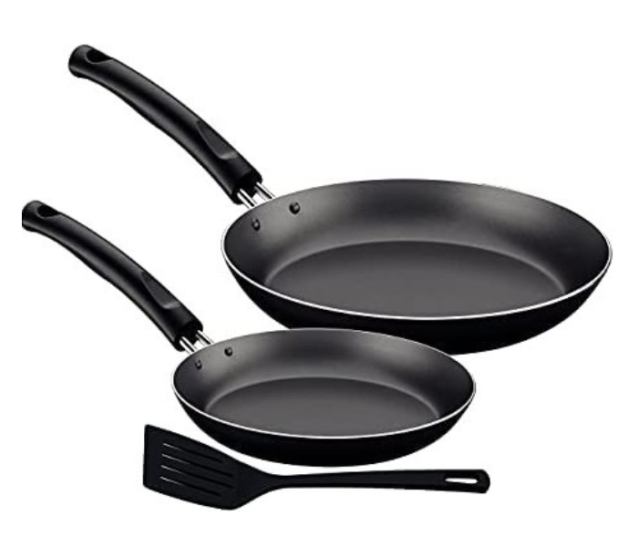 Tramontina 20198011 3 Pieces Frying Pan Set - Black - Zoom Image