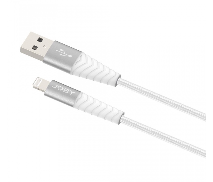 Joby JB01812-BWW 1.2m Charge and Sync Lightning Cable - White - Zoom Image 2