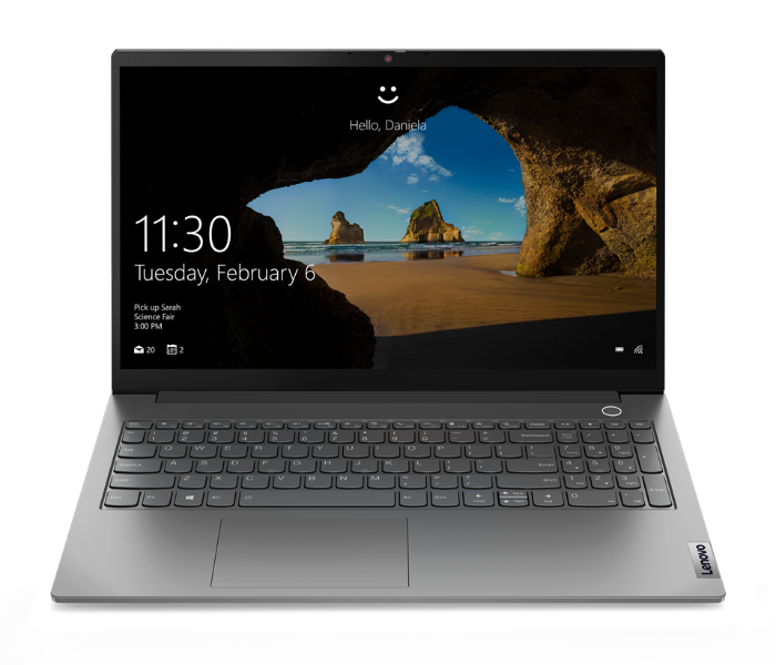 Lenovo 20VE001CAX ThinkBook TB 15-ITL 15.6 Inch FHD Intel Core i7-1165G7 Processor 8GB DDR4 RAM 512GB SSD 2GB NVIDIA GeForce MX450 GDDR6 Graphics - Mineral Grey - Zoom Image 1