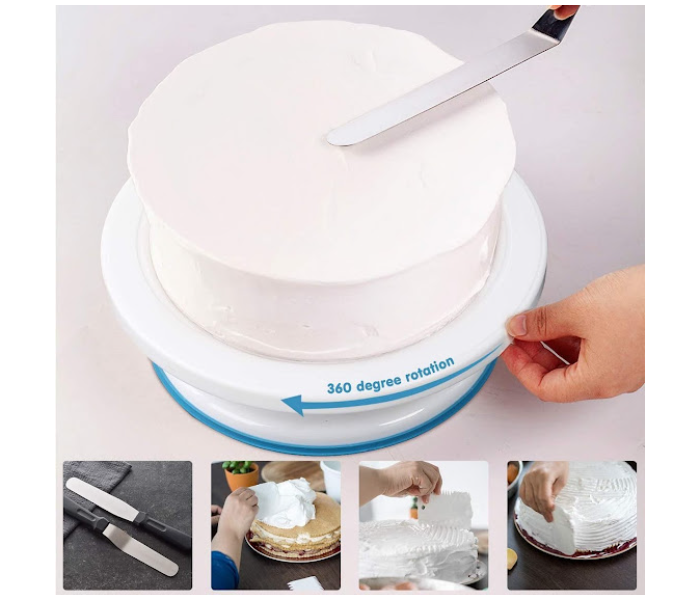 GTC Cake Turntable For Decorating - White - Zoom Image 4