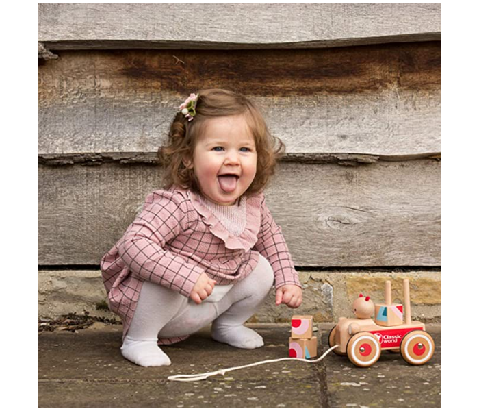 Classic World 53573 Wooden Coco Truck Toy for Kids - Zoom Image 6