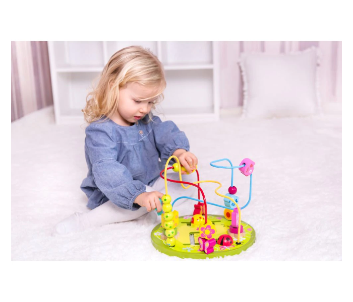 Classic World 4122 Wooden Flower Beads Coaster Toy for Kids - Zoom Image 3