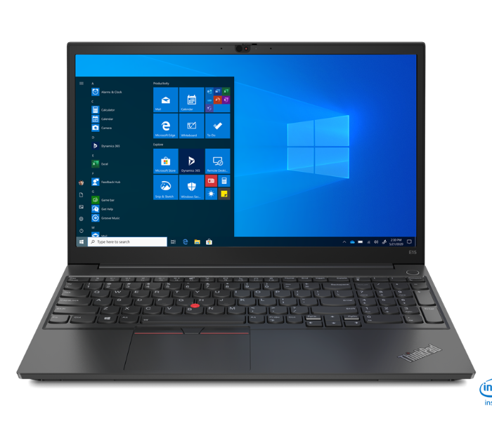 LENOVO THINKPAD E15-G2-20TD00FSGR 15.6 Inch FHD Core i5-1135G7 Processor 8GB DDR4 RAM 512GB SSD Integrated Intel Iris Xe Graphics Windows 11 Pro 64 - Black - Zoom Image 1