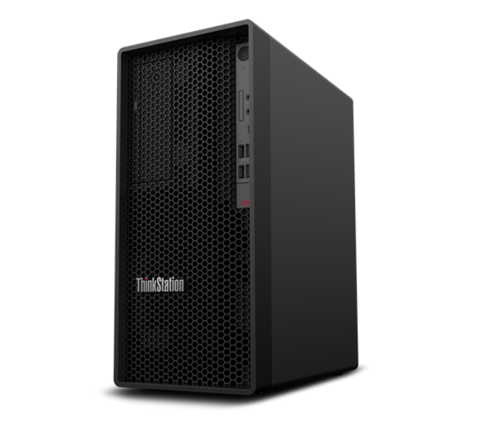 Lenovo 30E3000PAX Think Station P350 Tower Intel Core i7-11700K Processor 16GB DDR4 RAM 512GB SSD Intel UHD Graphics 750 Windows 10 Pro 64 - Black - Zoom Image 3