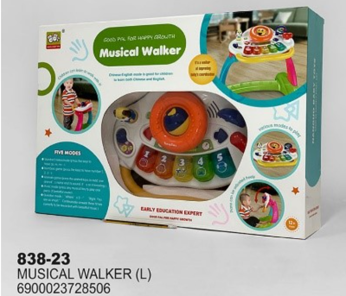 Reetoys 838-23 Large Musical Walker For Kids - Zoom Image