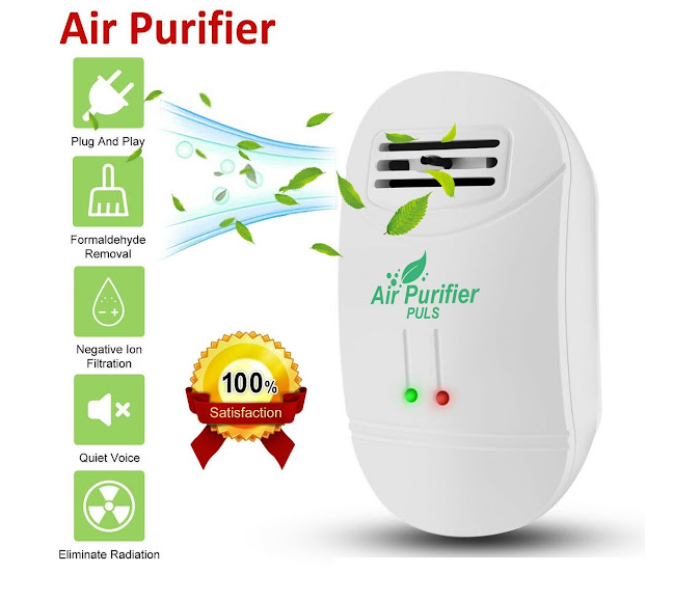 GTC Portable Mini Air Purifier - White - Zoom Image 1