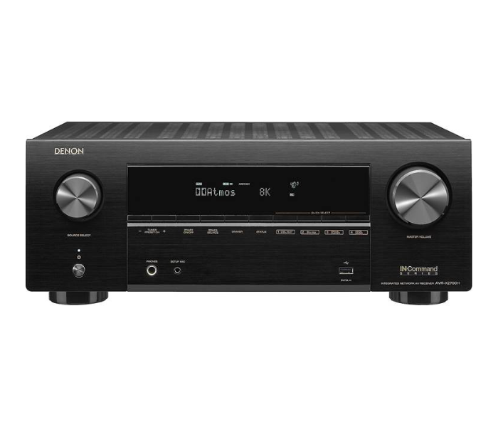 Denon AVRX2700HBKE2 7.2-Channel Home Theater Receiver - Black - Zoom Image 1