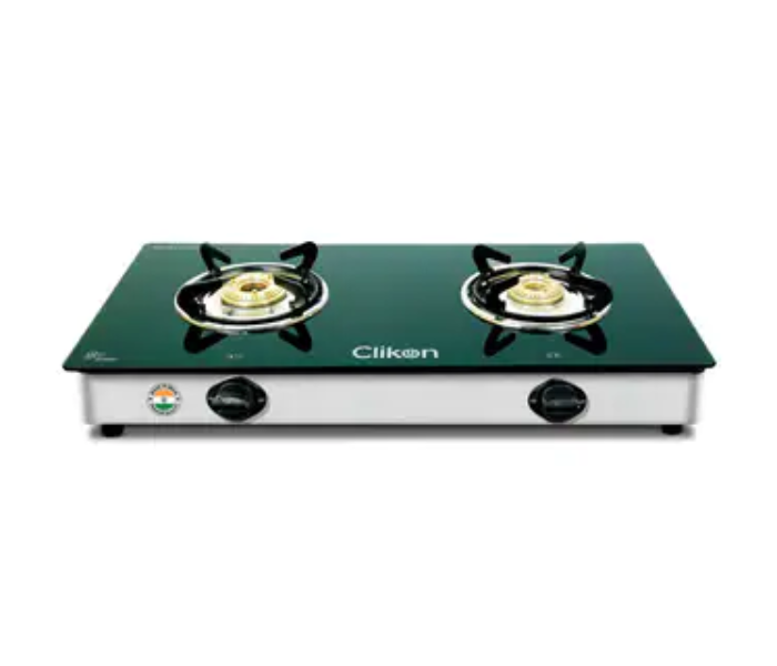 Clikon CK4291 2 Burners Gas Stove - Silver - Zoom Image