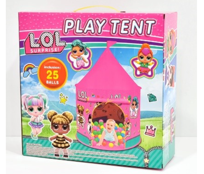 Reetoys 995-5011D Lol Play Tent With 25 Pieces Ball Activity Toy For Kids - Zoom Image