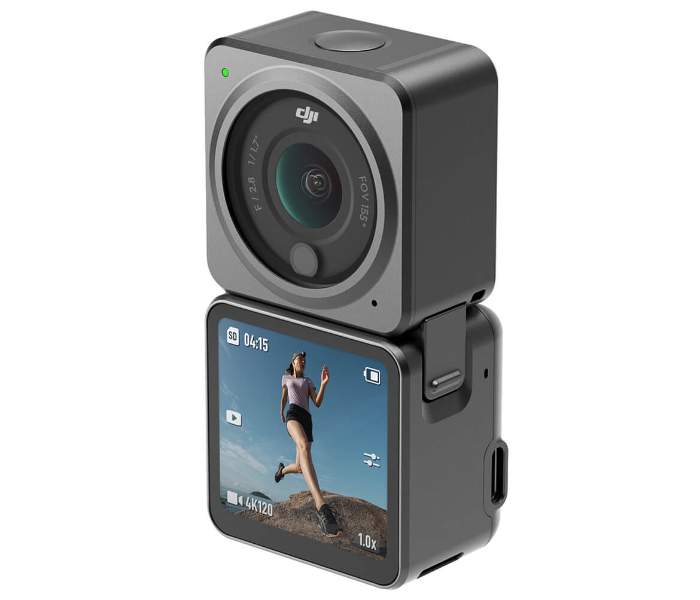 DJI Action 2 Dual Screen Combo Action Camera - Black - Zoom Image 2