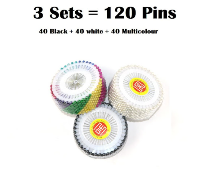 GTC Pack of 40 Pearl Head Pins for Tailor - Zoom Image 6