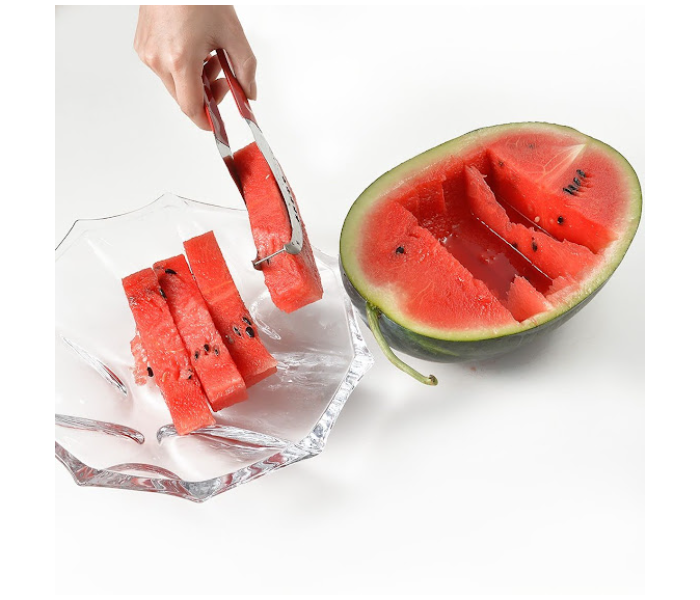 GTC 2 PCS Multipurpose Watermelon Slicer - Silver - Zoom Image 3