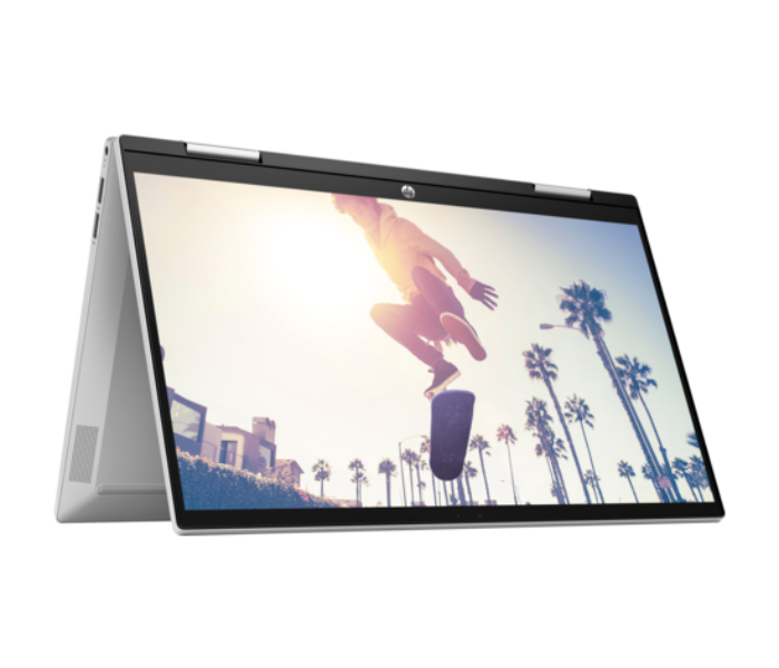 HP PAVILION X360 14-DY0002NE-3A2S7EA-SLV 14 Inch FHD Intel Core I5-1135G7 Processor 8GB DDR4 RAM 512GB SSD Intel Iris Xe Graphics Windows 10 Home - Silver - Zoom Image 6