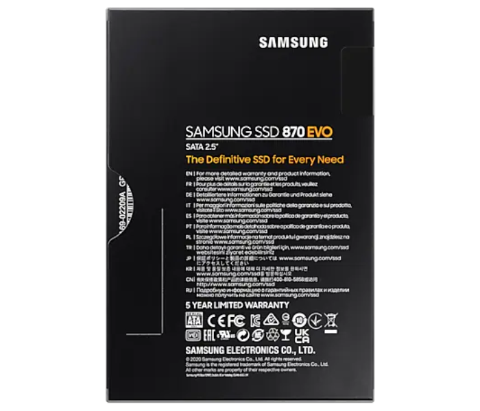 Samsung MZ-77E500BW 980 1 TB M.2 Internal Solid State Drive - Black - Zoom Image 7