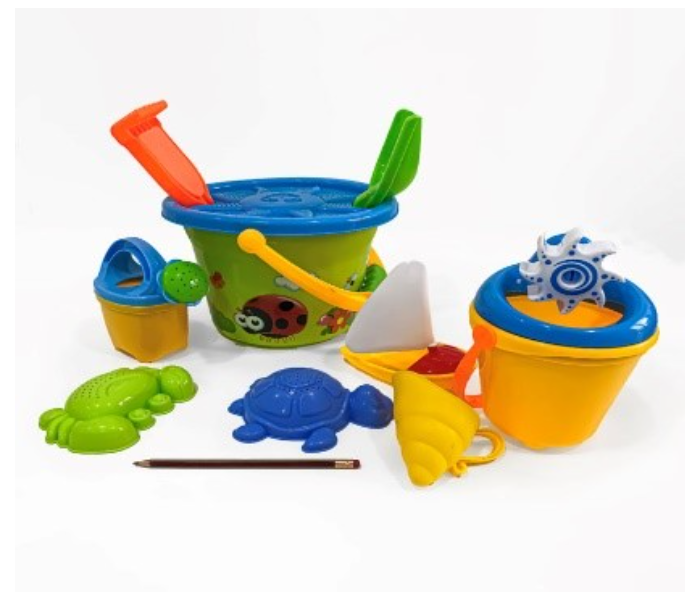 Reetoys 884 Beach Set Bucket Activity Toy for Kids - Zoom Image