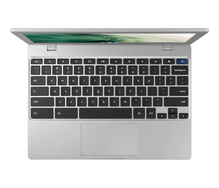 Samsung Chromebook 4 11.6 Inch Intel Celeron N4020 4GB RAM 32GB eMMC Intel UHD Graphics 600 Chrome OS - Platinum - Zoom Image 2