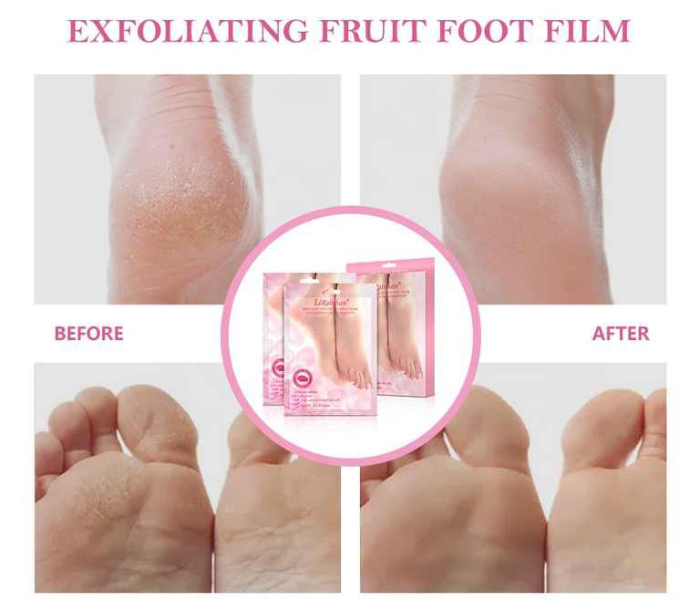 Natural Organic Foot Peel Mask Peeling Nourishing Exfoliating Foot Mask - Zoom Image 1