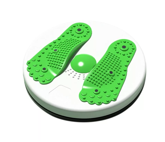 RMN Waist Twister Plate Mini Vibration Twisting Disc Board with 3D Magnets for Body Shaping Fitness Slimming Exercise Foot - Zoom Image 6