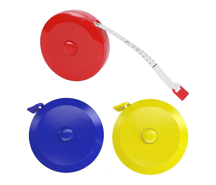 GTC 60 Inch Retractable Measuring Tape - Red - Zoom Image 1