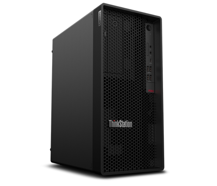 Lenovo 30E3001HAX ThinkStation P350 Tower Intel Core i9-11900 Processor 32GB DDR4 RAM 512GB SSD Intel UHD Graphics 750 Windows 10 Pro 64 - Black - Zoom Image 2