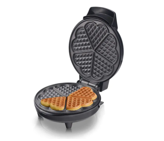 Saachi NL-WM-1568 5 Piece Heart Shaped Waffles Maker - Black - Zoom Image