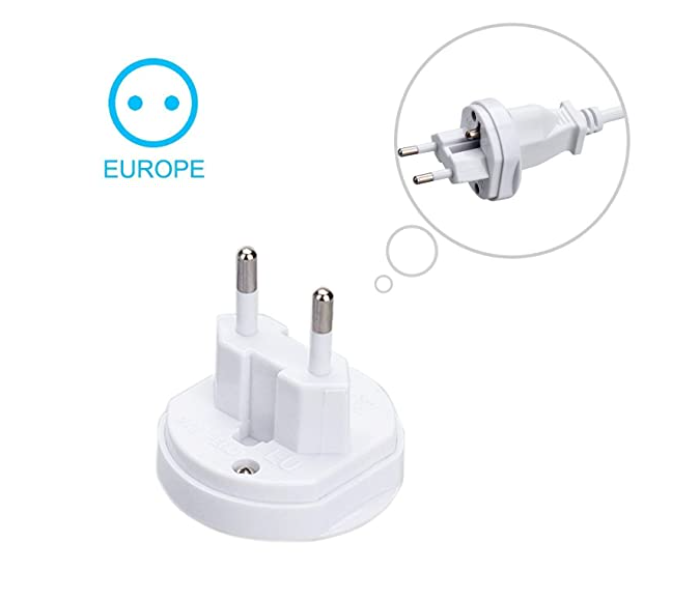 All in 1 International Travel Converter Adapter Multi Universal Plug Adapter Worldwide Socket - White - Zoom Image 6