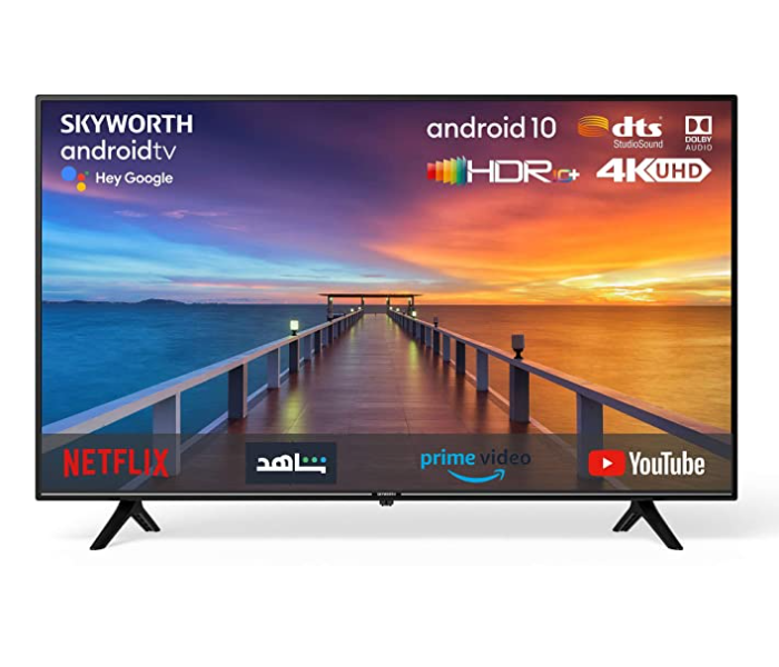 Skyworth 50SUC8300 50 Inch Smart UHD 4K Android TV - Black - Zoom Image 1